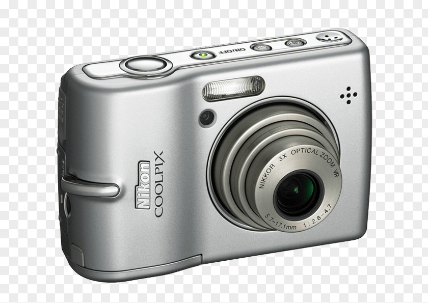 Camera Nikon Coolpix L10 L11 L12 S200 PNG