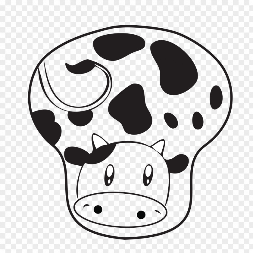 Cute Cow Mouse Pad Computer Cattle Laptop Keyboard Mousepad PNG