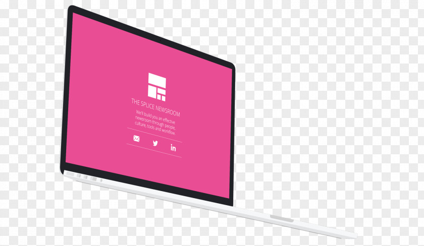 Splice Computer Monitors Laptop Multimedia Pink M Gadget PNG