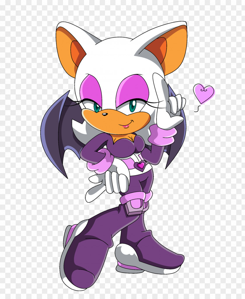 Bat Rouge The Sonic Heroes Shadow Hedgehog Art PNG