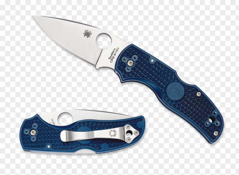 Knife Pocketknife Spyderco Blade Everyday Carry PNG