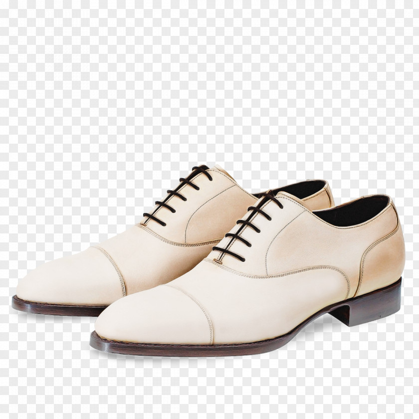 Shoe Footwear White Beige Brown PNG