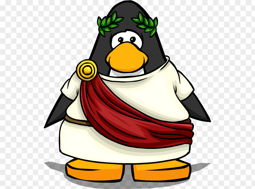 Toga Club Penguin Poncho Clip Art PNG