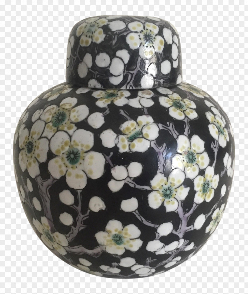 Blue And White Porcelain Vase Jar Jingdezhen Ceramic PNG