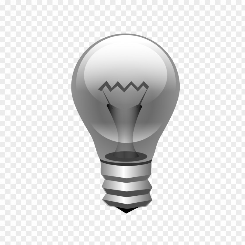 Gray Projection Lamp Display Resolution Incandescent Light Bulb PNG