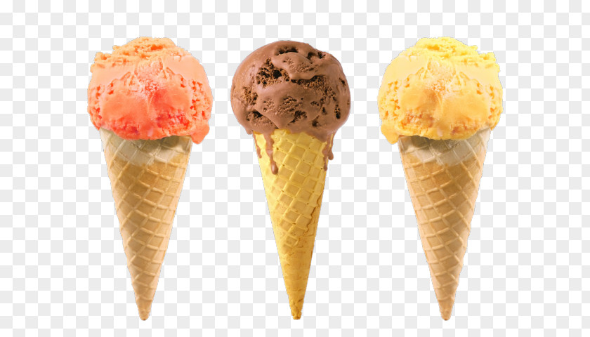 Ice Cream Cones Sundae PNG