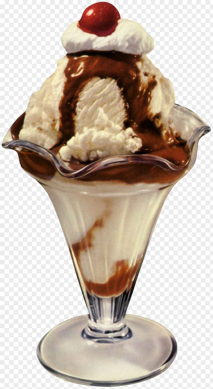 Ice Cream Milkshake Sundae Banana Split PNG