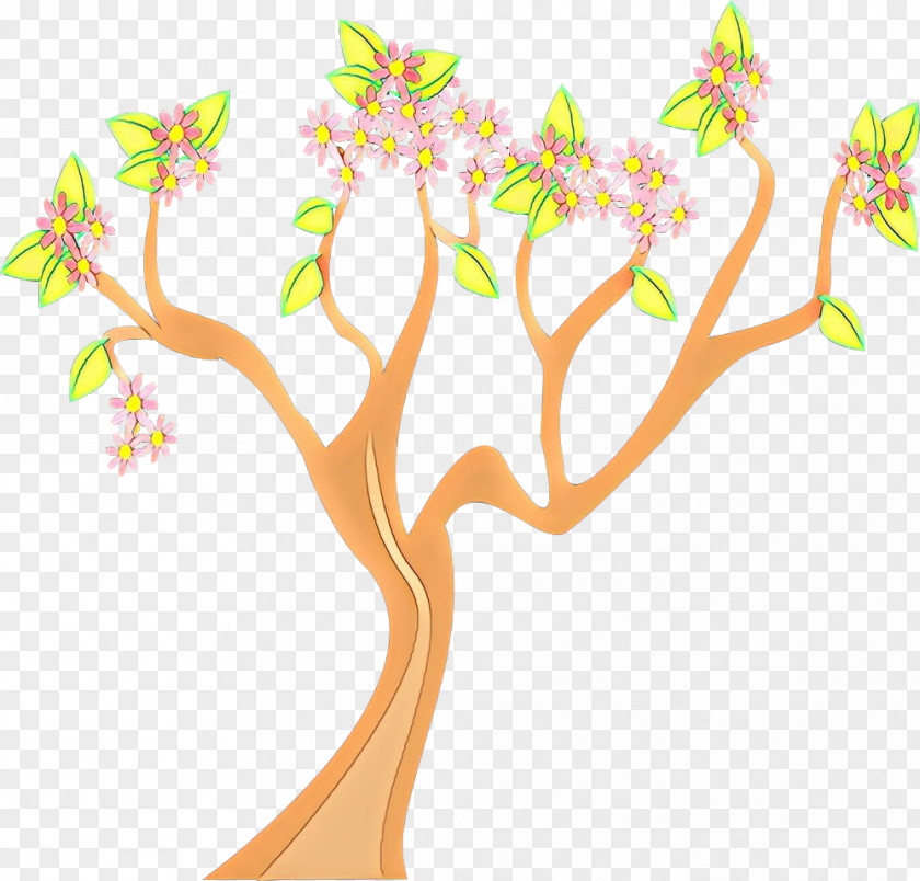 Branch Tree Plant Stem Flower PNG