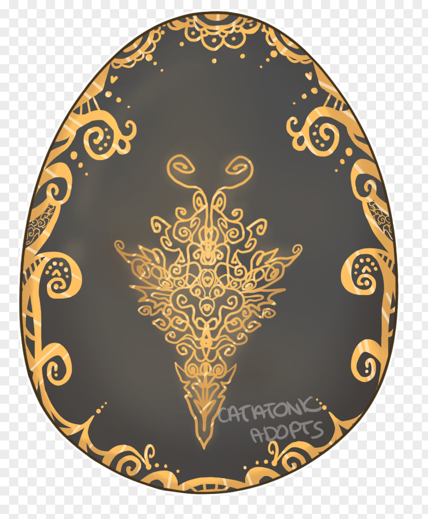 Gold Egg Visual Arts PNG