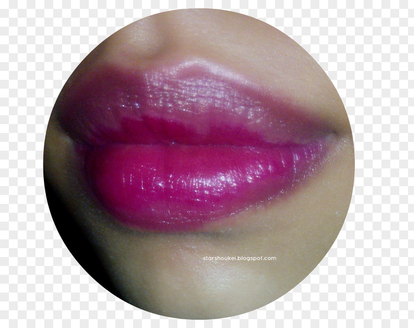 Lipstick Lip Gloss Magenta Close-up PNG