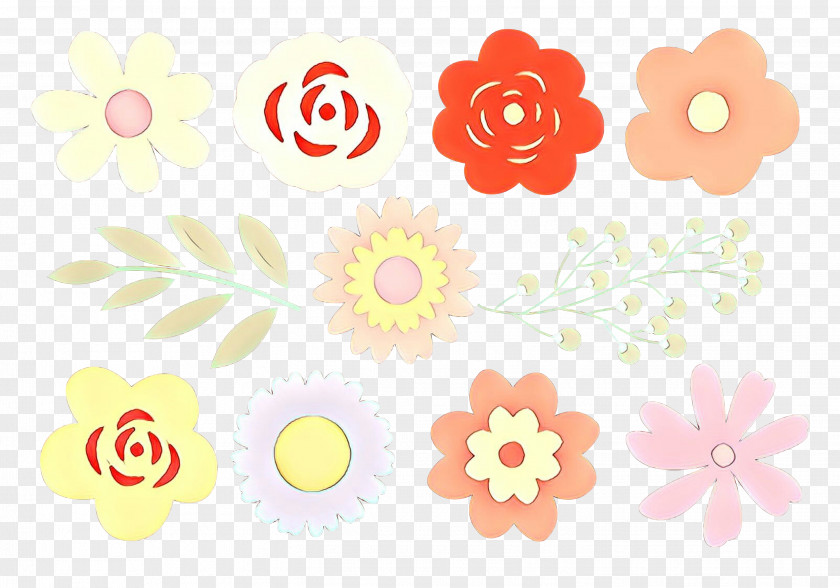 Petal Pink Flower Cartoon PNG