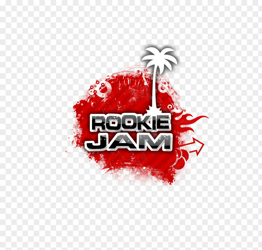 Rookie Logo Jam Punk Rock Text Font PNG