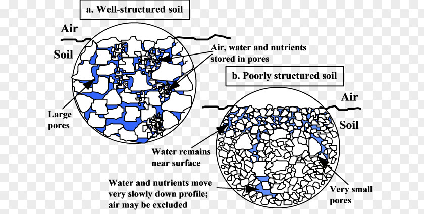 Sand Silt Soil Compaction Diagram Porosity PNG