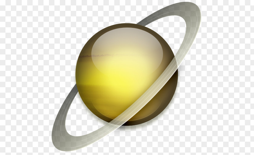 Saturn Lighting Yellow PNG