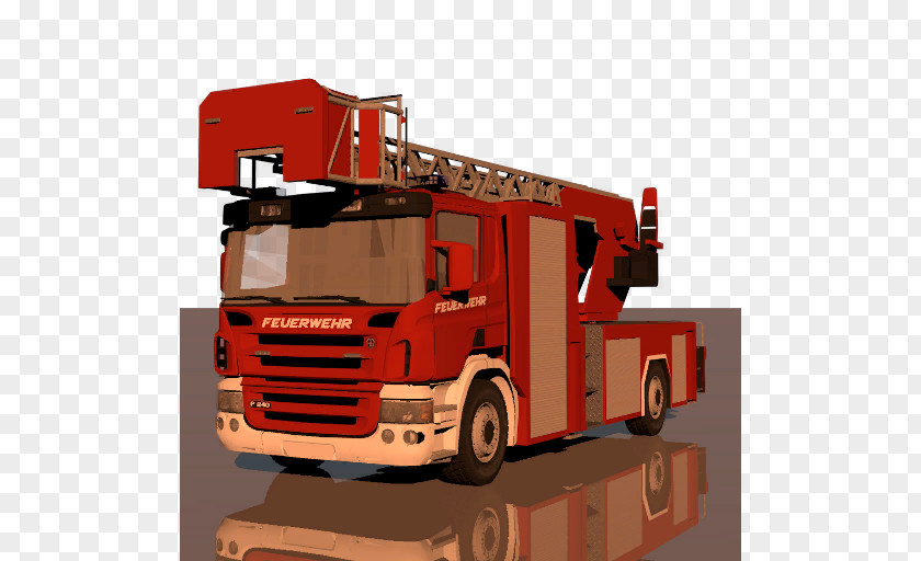 Scania Truck Fire Department Public Utility Commercial Vehicle Cargo PNG