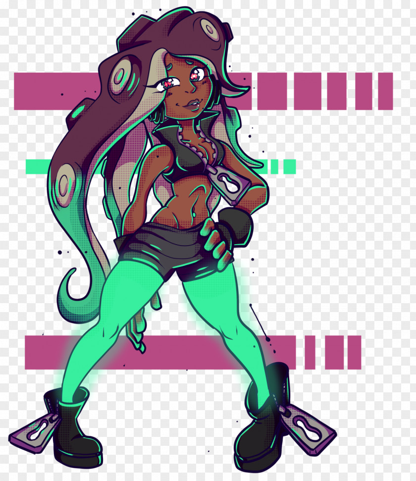 Sexi Splatoon 2 DeviantArt PNG