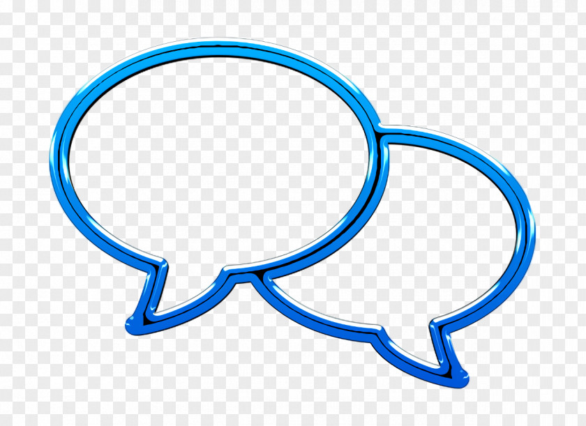 Social Icon Two Speech Ballons Universal 12 PNG