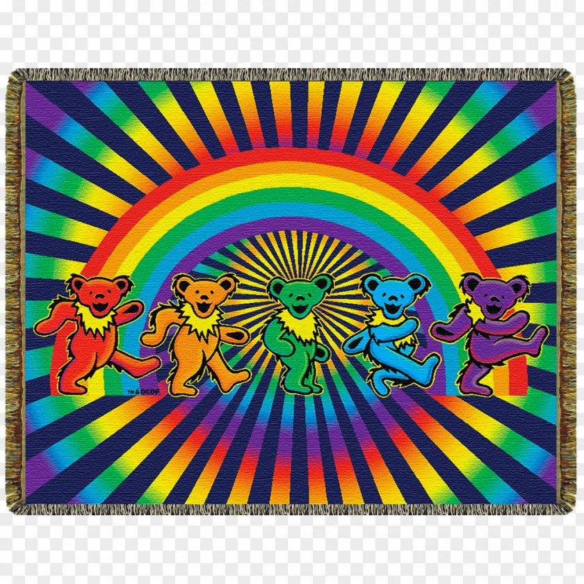Boho Dreamcatcher Grateful Dead Steal Your Face Bear Rainbow United States PNG