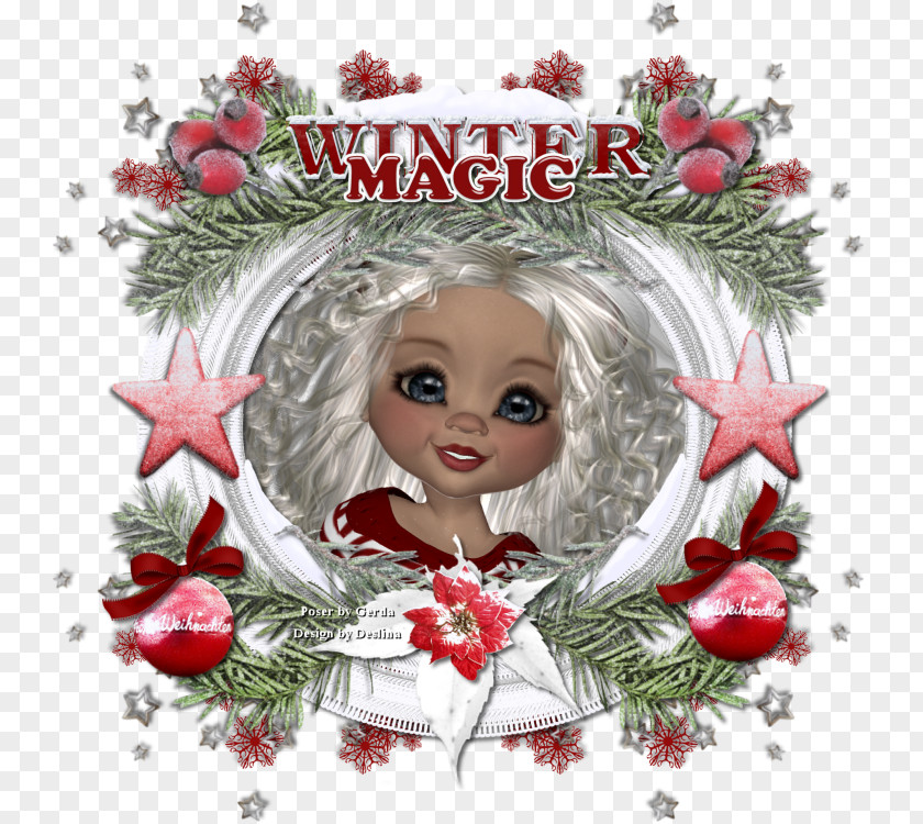 Danke Christmas Tree Ornament Rose Family Character PNG