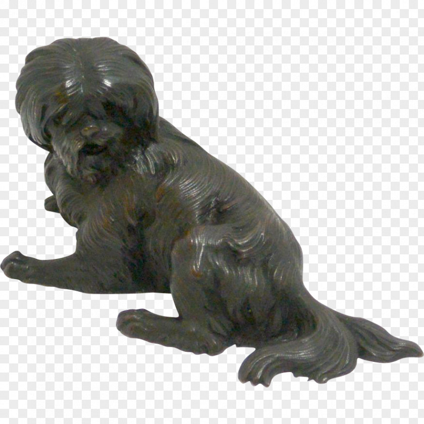 Dog Breed Bronze Sculpture Figurine PNG