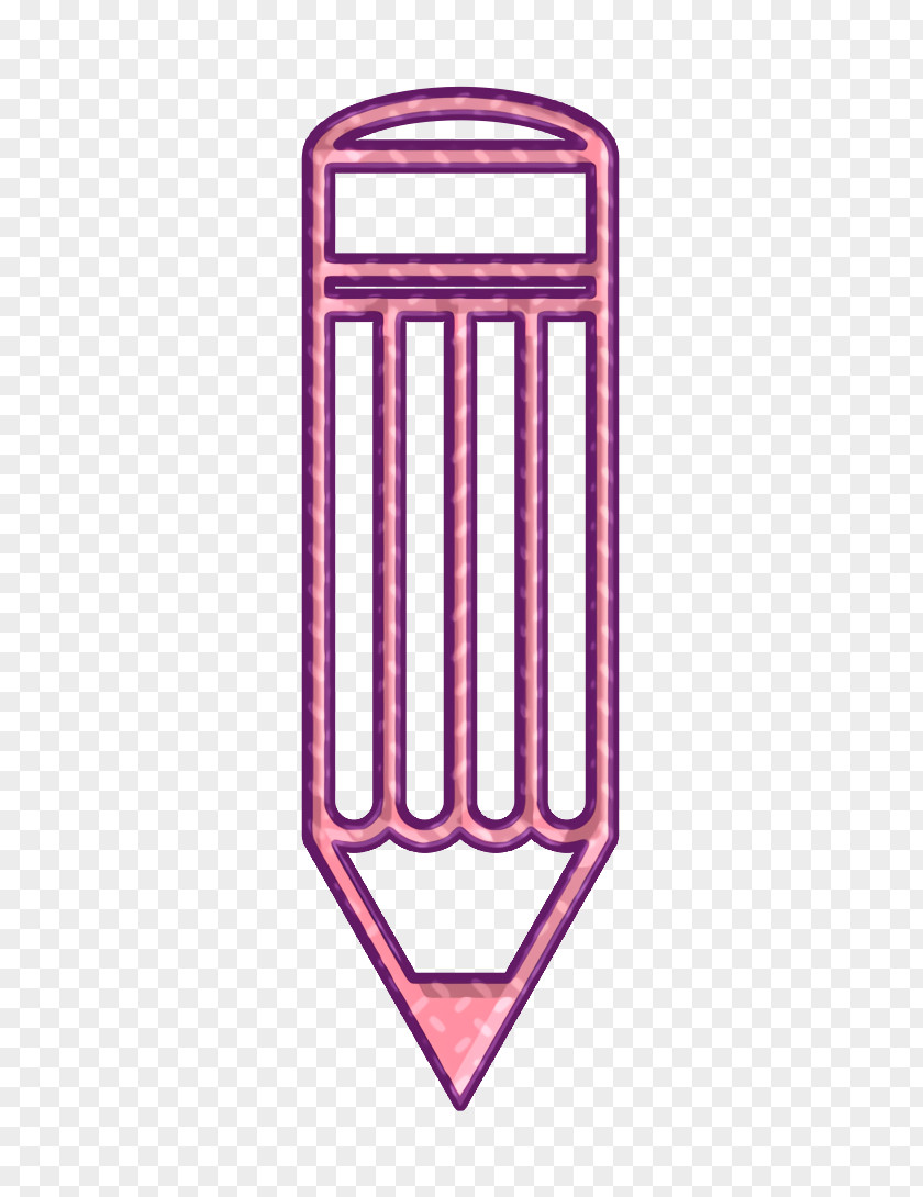 Pink Writing Icon Drawing Pen Pencil PNG