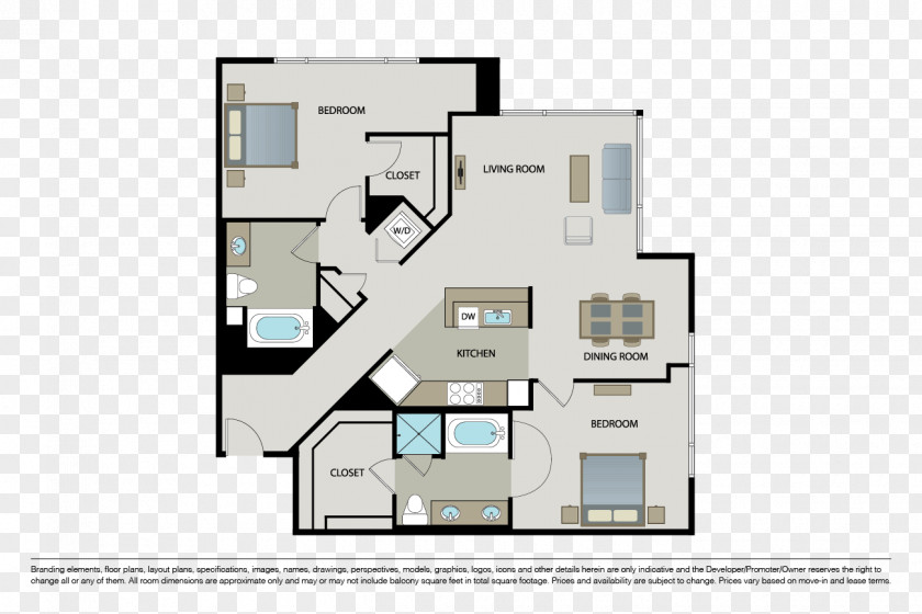 Apartment Floor Plan The Dylan Architecture Facade PNG