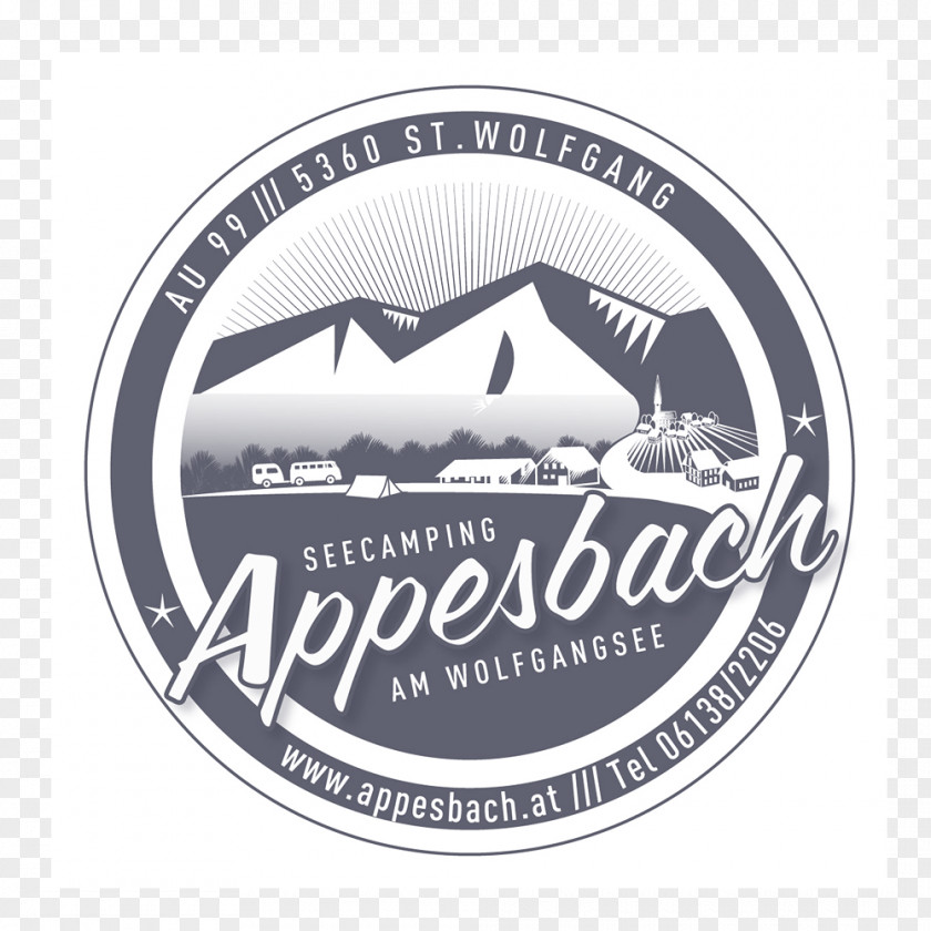 Camping Logo Font PNG