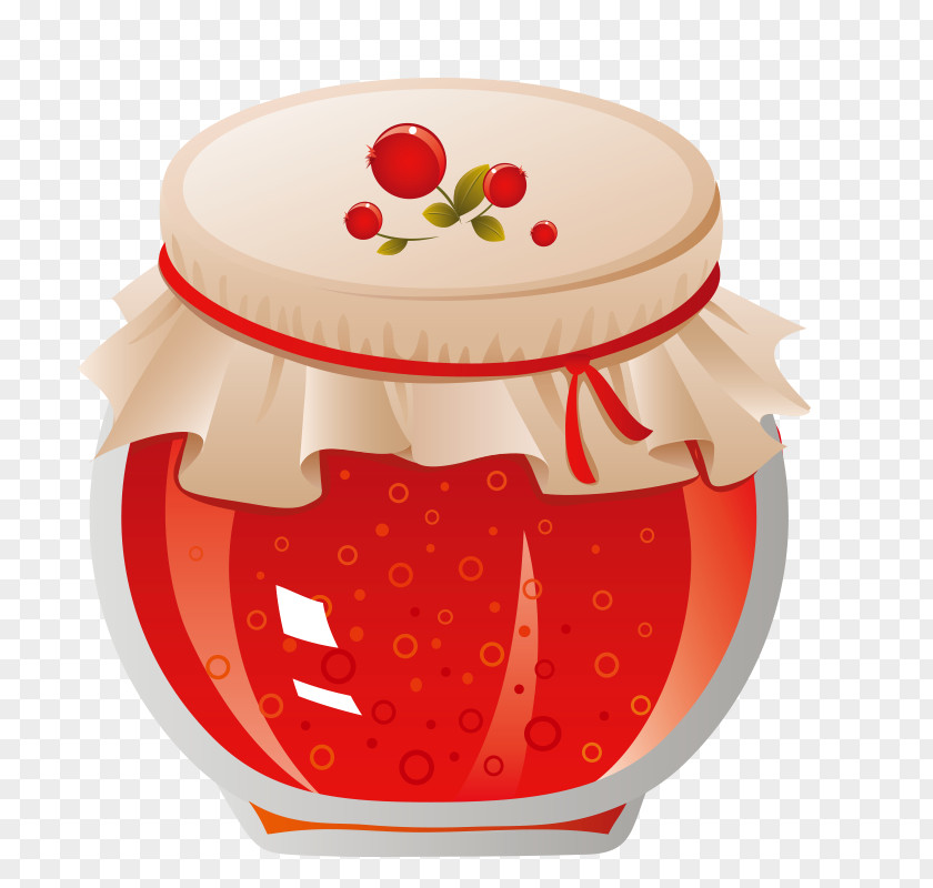 Free Vector Material Red Jam Autumn Clip Art PNG