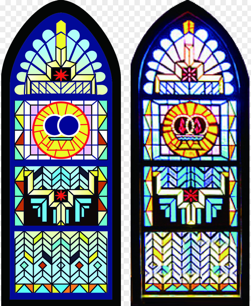 Glass Church Window PNG