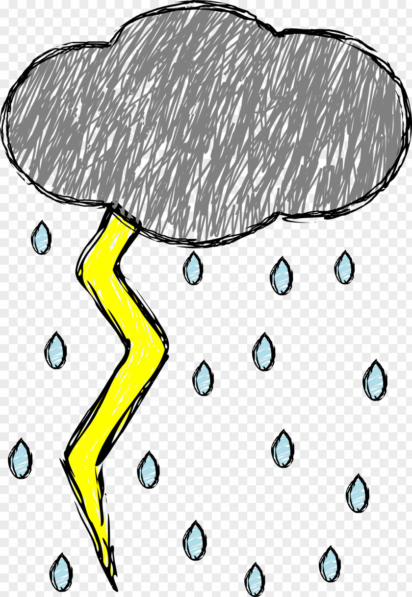 Lightning Thunderstorm Clip Art PNG