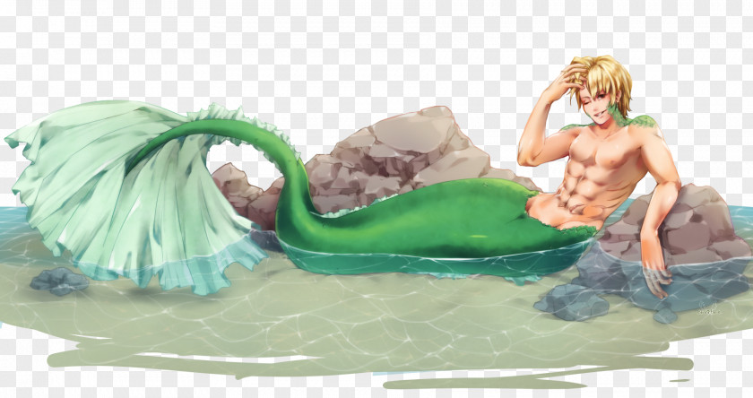 Mermaid Figurine PNG