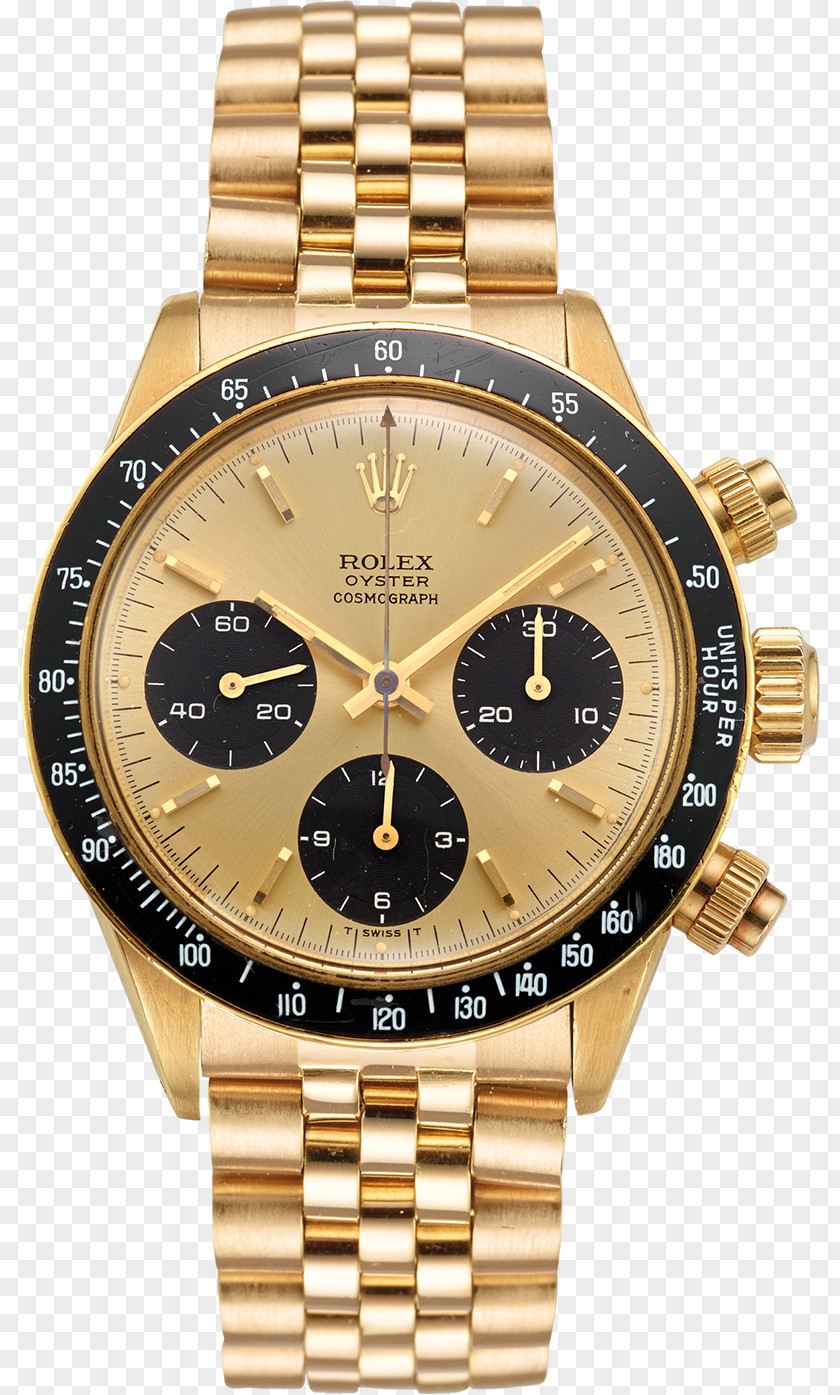 Rolex Daytona Datejust Gold Watch PNG