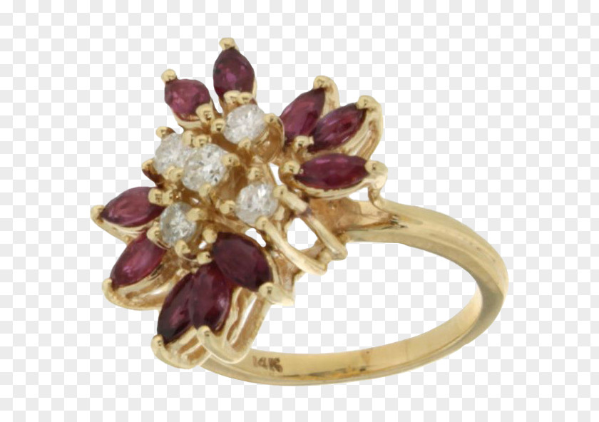 Ruby Ring Diamond Body Jewellery PNG