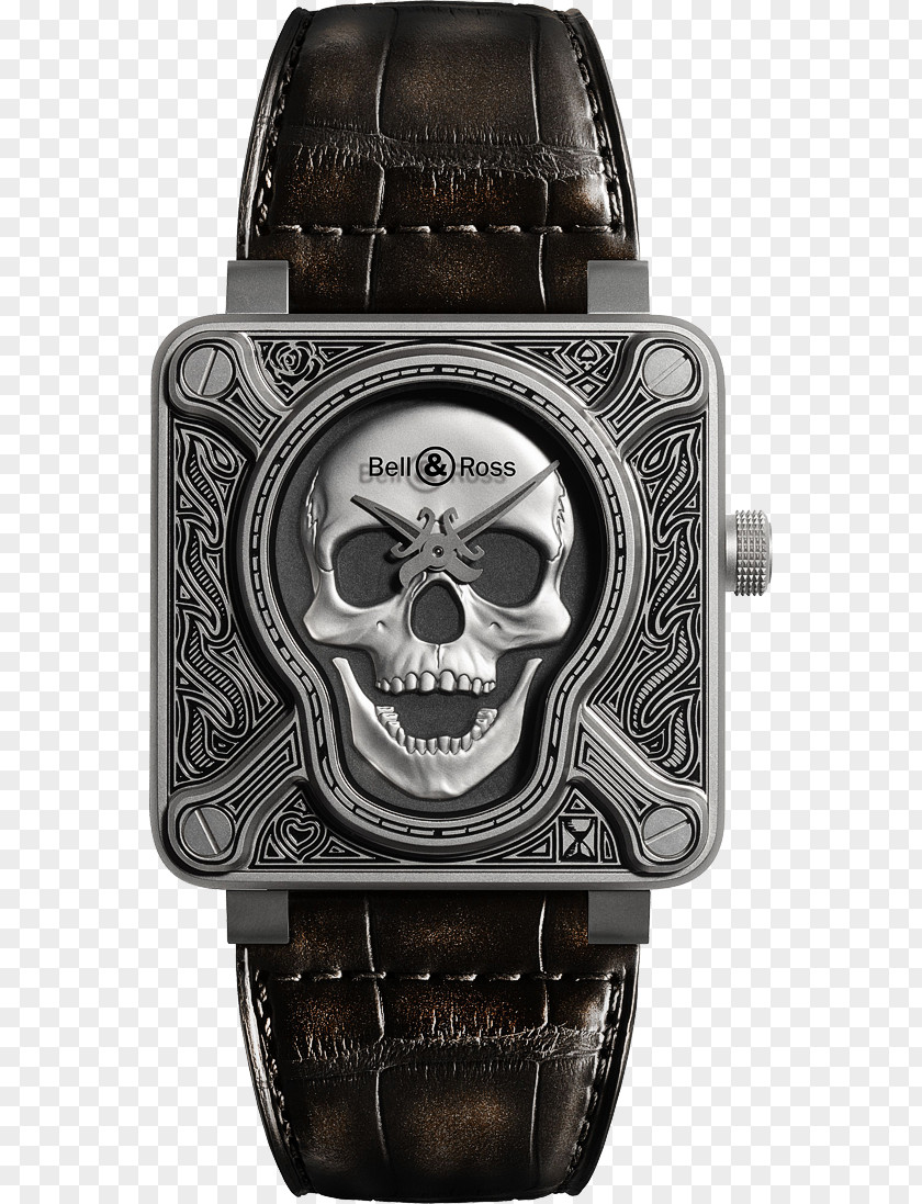 Burning Watch Bell & Ross Skull Panerai Strap PNG