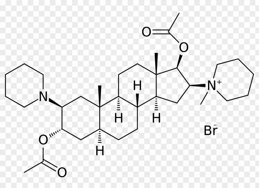 Chemical Formula Vecuronium Bromide Pancuronium Rocuronium Muscle Relaxant PNG