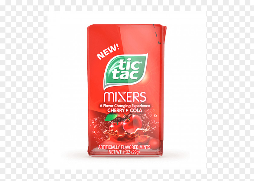 Cherry Coca-Cola Cranberry Tic Tac Flavor PNG