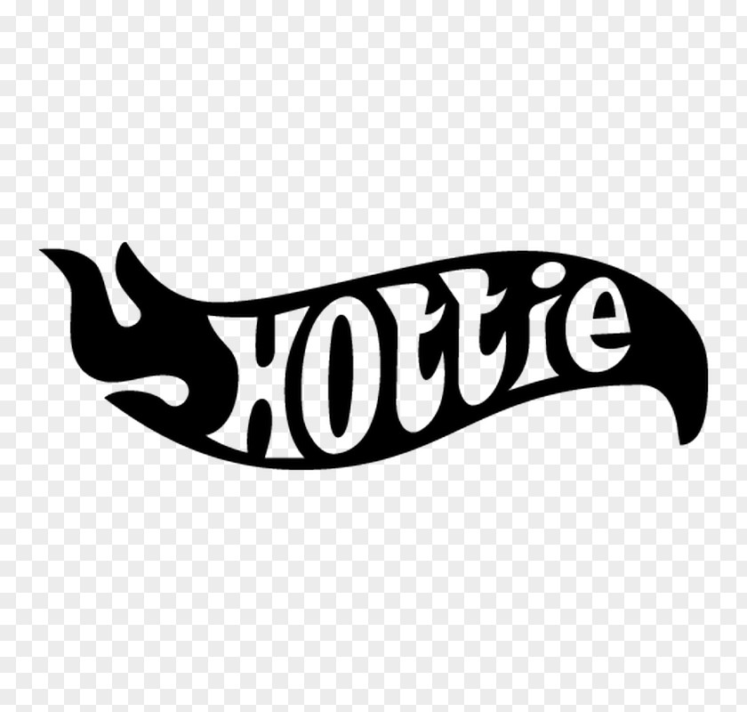 Hotties Car Bumper Sticker Adhesive Decal PNG
