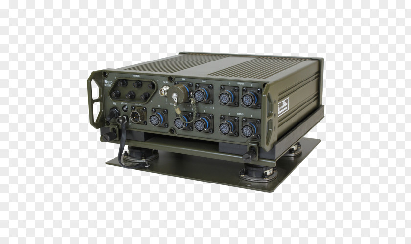 Military Radio Over IP Combat-net Electronics Docking Station Intercom PNG