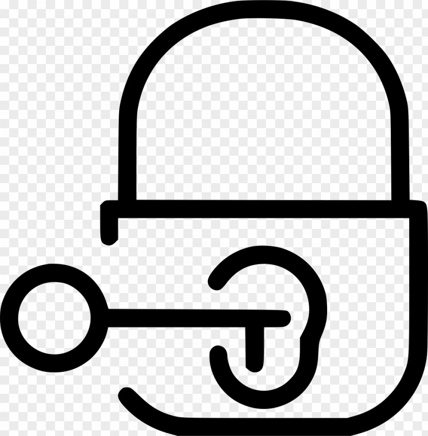 Padlock Key Lock Icon Design PNG