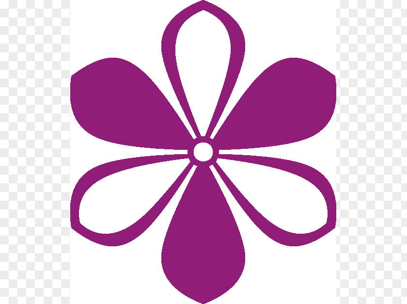 Purple Violet Line Art Clip PNG