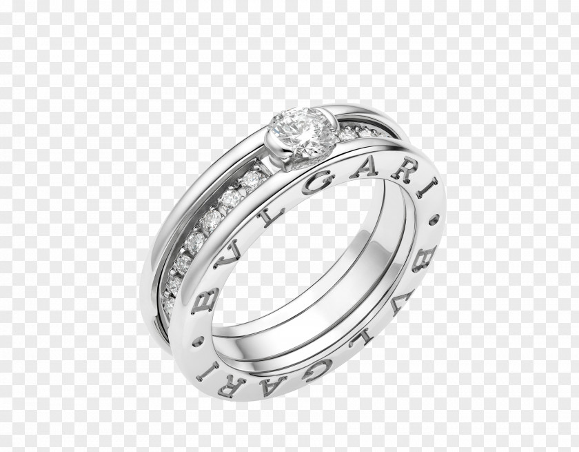 Rings Engagement Ring Jewellery Bulgari Diamond PNG