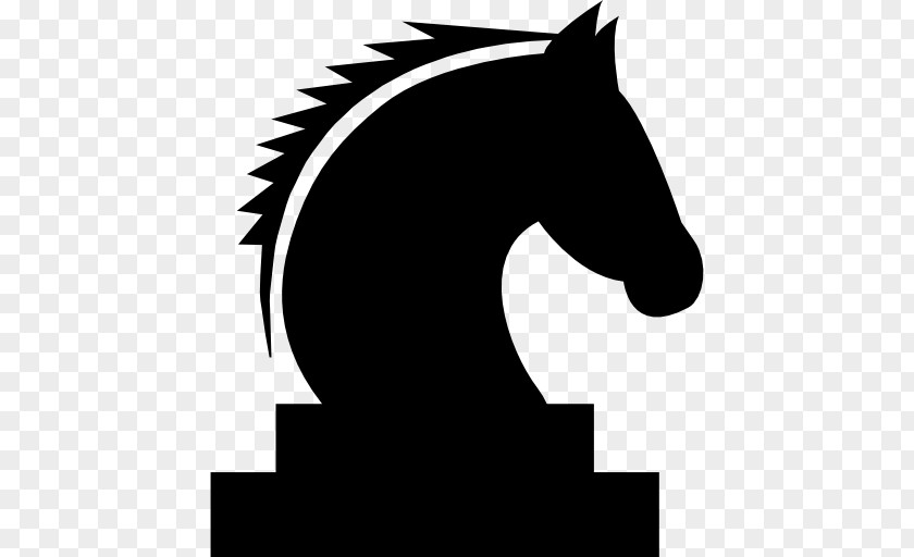 Mustang Stallion Horse Head Mask Pony Silhouette PNG