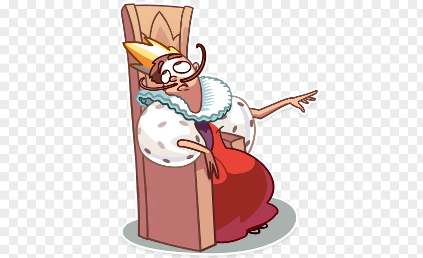 Telegram Sticker King Clip Art PNG