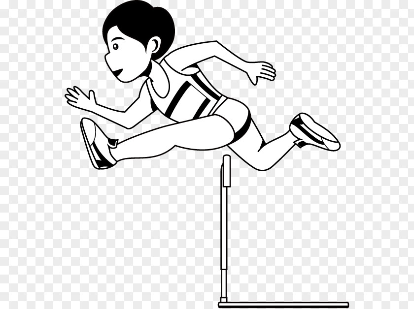 Athletics Track Sport & Field Hurdle Clip Art PNG