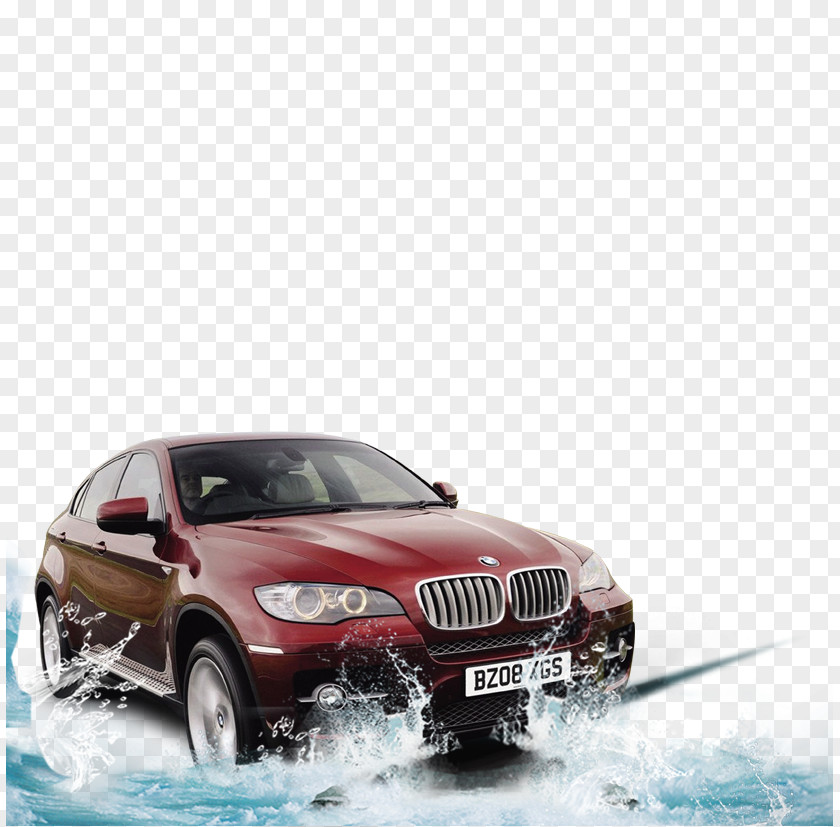 Car Wash Material 2018 BMW X6 Concept ActiveHybrid Automotive Design PNG
