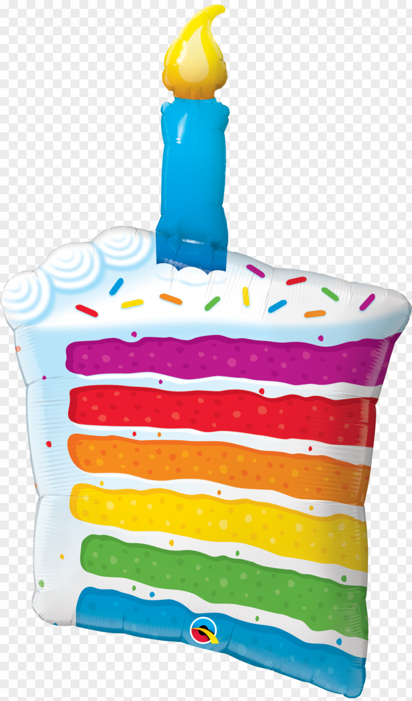 Funnel Cake Rainbow Cookie Balloon Birthday Qualatex PNG