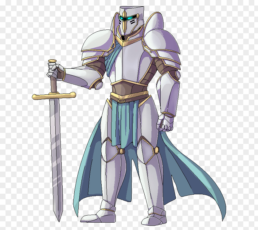 Good Morning I Love You Captions Dungeons & Dragons Paladin Knight Pixel Art PNG