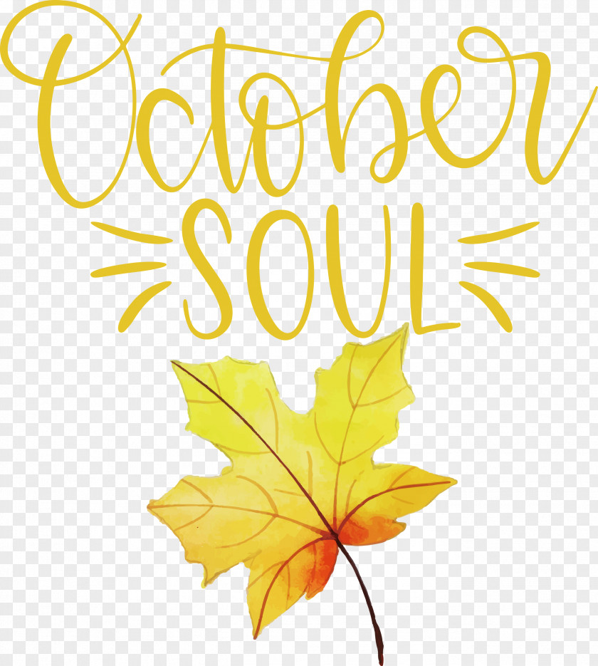 October Soul October PNG