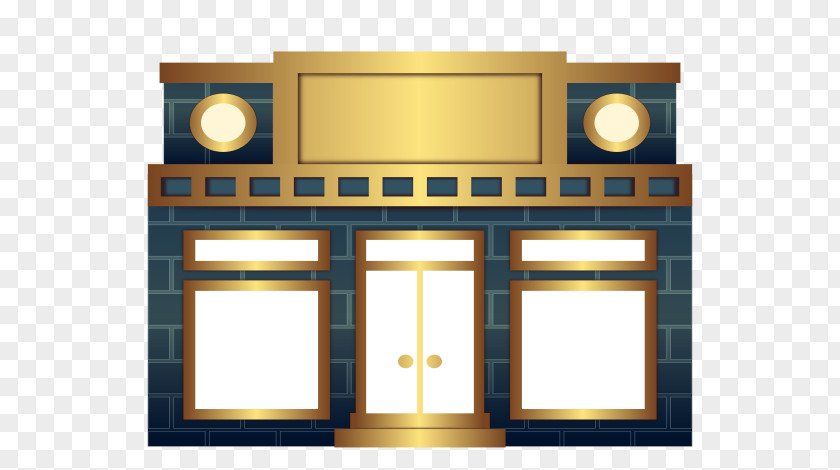 Store Building Storefront Clip Art PNG