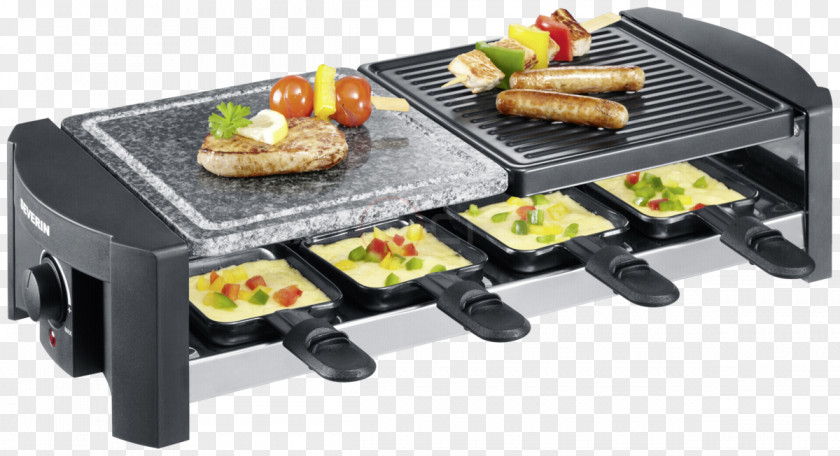 Barbecue Raclette Severin Elektro Grilling Kitchen PNG